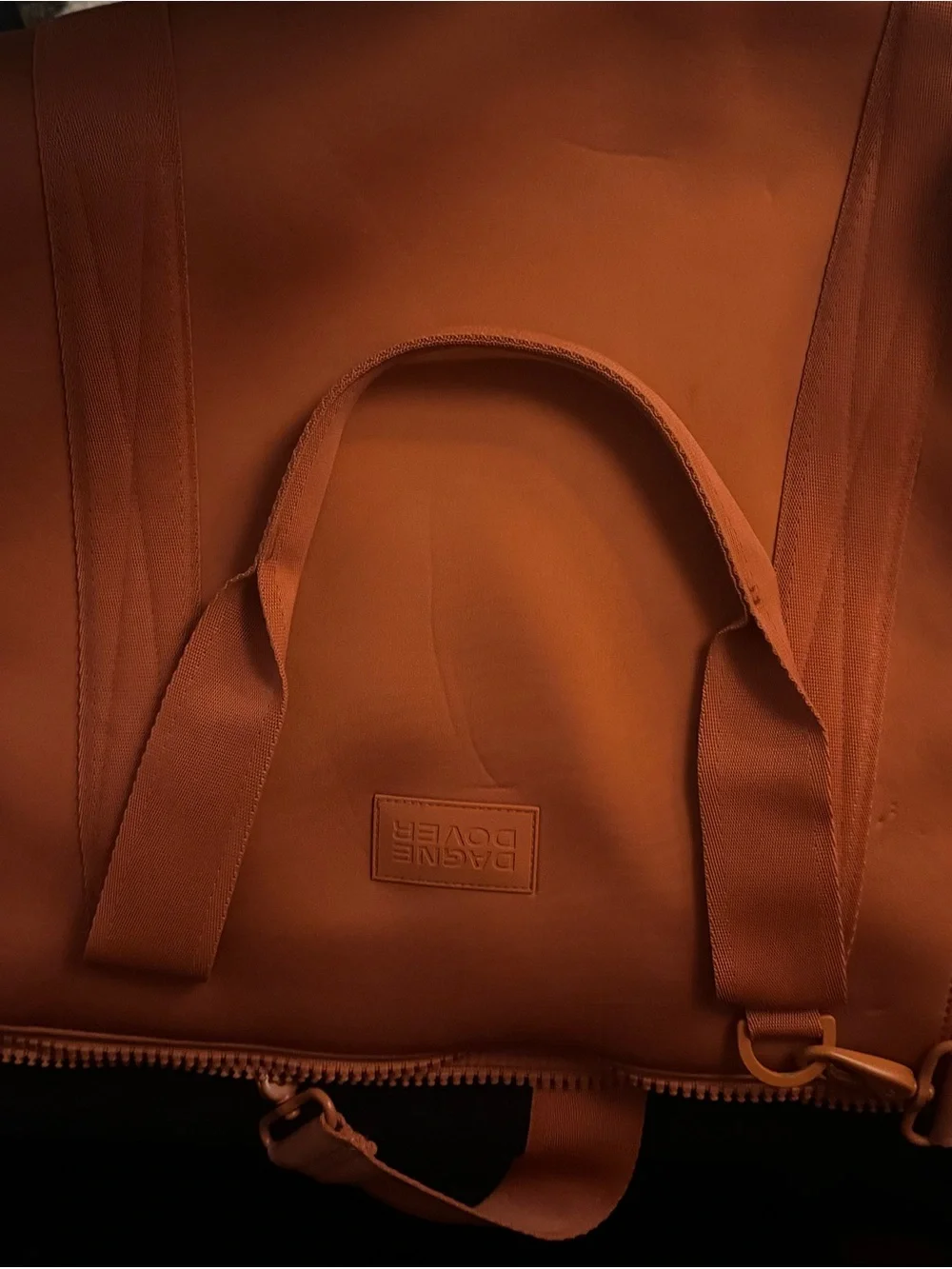 Dagne Dover Orange Travel Tote